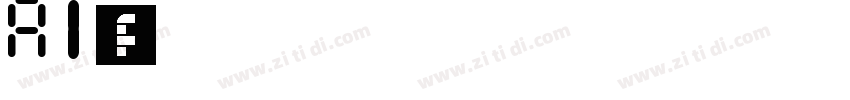 A1字体下载字体转换