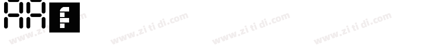 Aa角黑字体字体转换