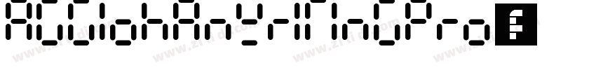 AggioHanwritingPro字体字体转换