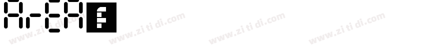 Area字体字体转换