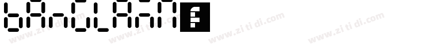 BanglaMN字体字体转换