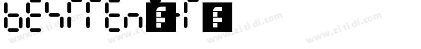 BestTen-CRT字体字体转换