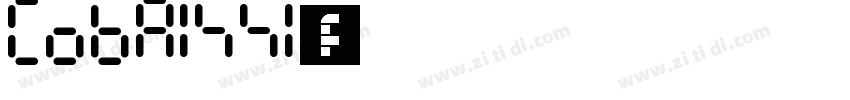 COBAISSI字体下载字体转换