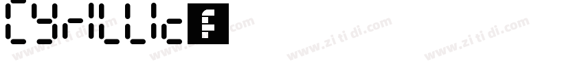 Cyrillic字体字体转换