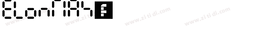 Elontias字体字体转换