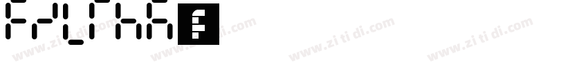 FZLTHK字体字体转换