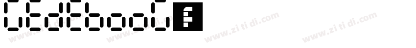 GEDEBOOG字体字体转换
