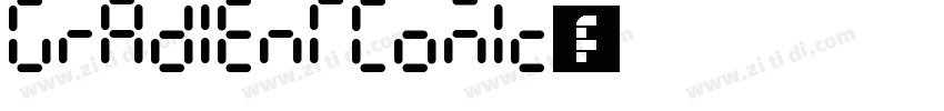 GradientComic字体下载字体转换