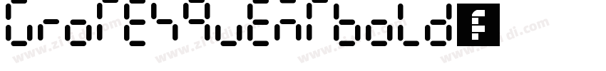 GrotesqueMTBOLD字体字体转换