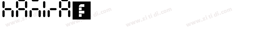 Hamira字体字体转换