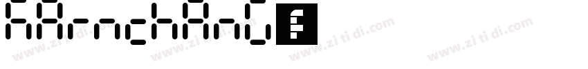 Karnchang字体下载字体转换