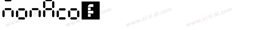 Monaco苹果字体字体转换