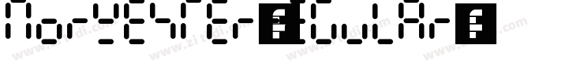 Norwester-Regular字体免字体转换