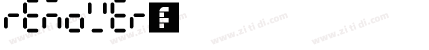 Remover字体字体转换