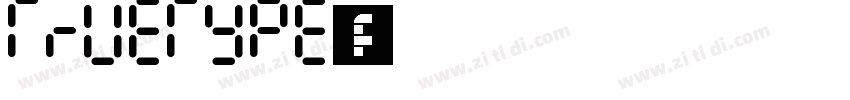TRUEtype字体字体转换