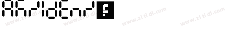 akzidenz字体字体转换