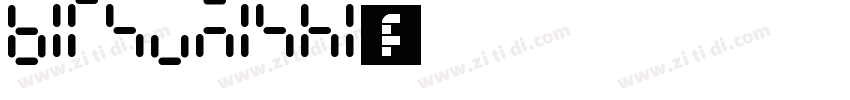 bitsumishi字体字体转换