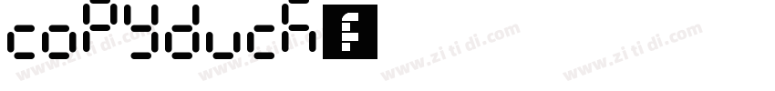 copyduck字体字体转换