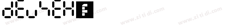 deusex字体字体转换