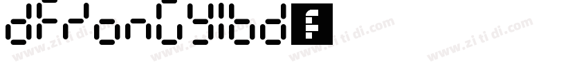 dfzongyibd字体字体转换