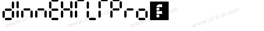 dinnextltpro字体下载字体转换