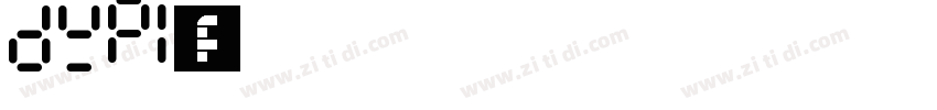 dwpi明朝字体字体转换