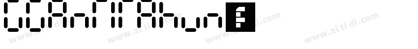 gGantiTahun字体字体转换