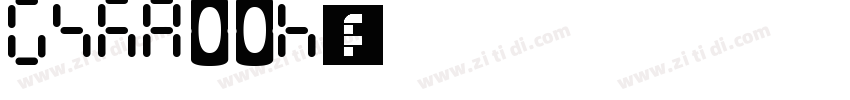 gska00h字体字体转换