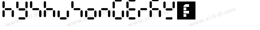 hyshusongerkw字体下载字体转换