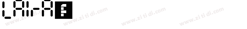 laira字体字体转换