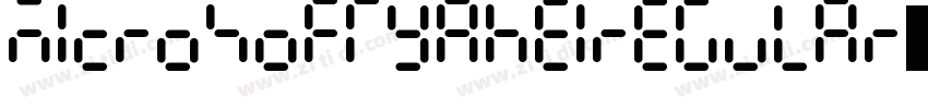 microsoftyaheiregular字体下载字体转换