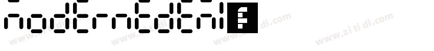 modernedemi字体字体转换