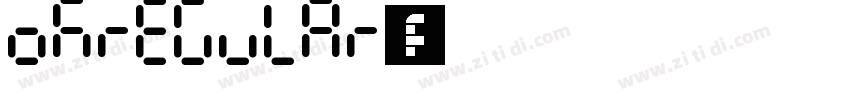 okregular字体下载字体转换