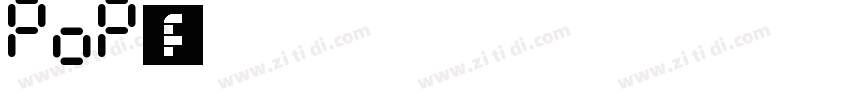 pop广告字体字体转换