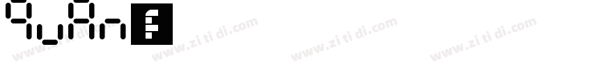 quan字体字体转换