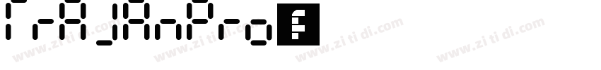 trajanpro字体字体转换