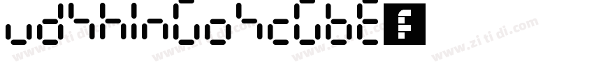 udshingoscgbe字体下载字体转换
