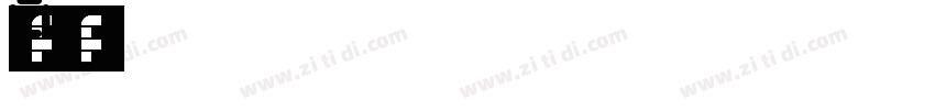 日系豆豆字体p字体转换