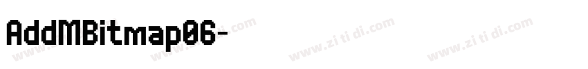 AddMBitmap06字体转换