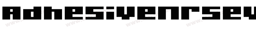AdhesiveNrSeven字体转换