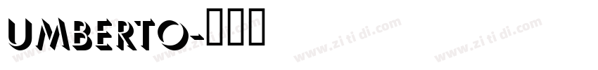 Umberto字体转换