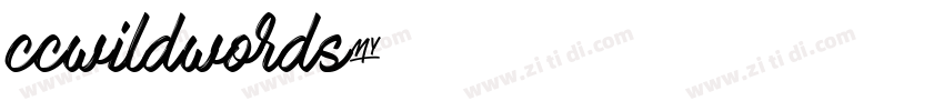 ccwildwords字体转换