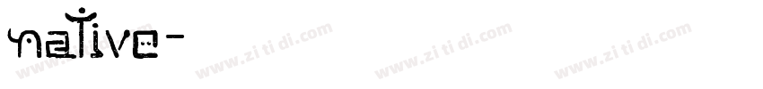 native字体转换