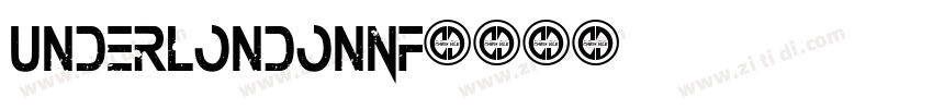 UnderLondonNF字体转换