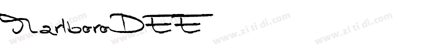 MarlboroDEE字体转换