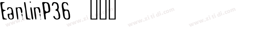 EanLinP36字体转换