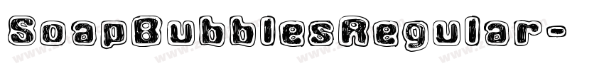 SoapBubblesRegular字体转换