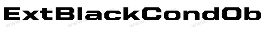 ExtBlackCond0bl字体转换 ExtBlackCond0bl字体转换