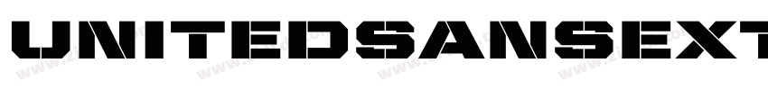 UnitedSansExt字体转换