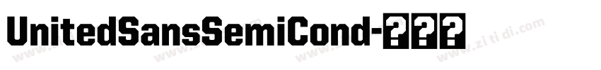 UnitedSansSemiCond字体转换